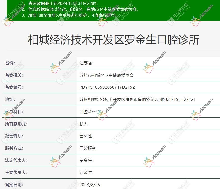 苏州相城罗金生口腔诊所