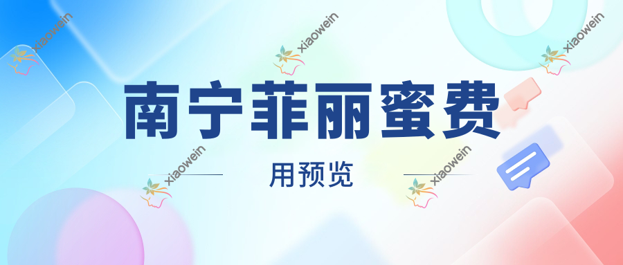 南宁菲丽蜜费用预览