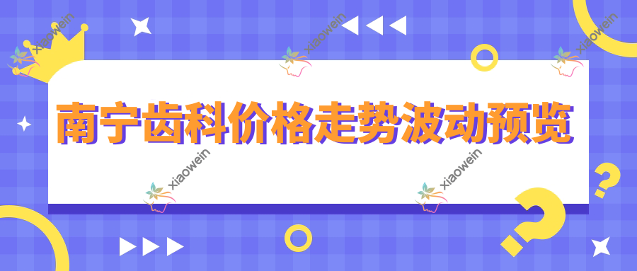 南宁齿科价格走势波动预览