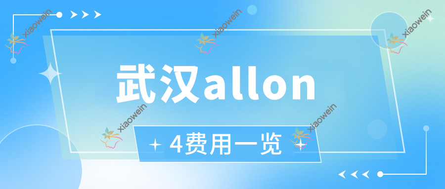 武汉allon4费用一览