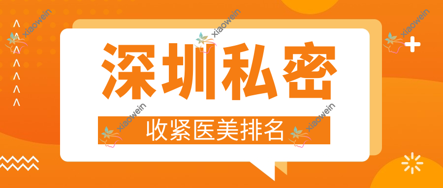 深圳私密收紧医美排名