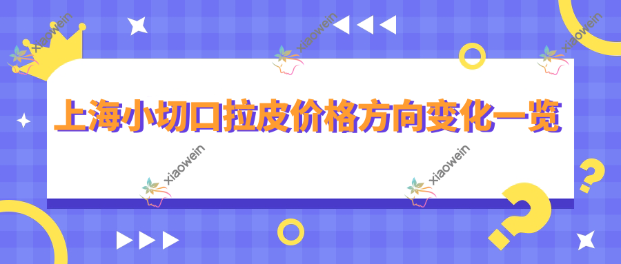 上海小切口拉皮价格方向变化一览