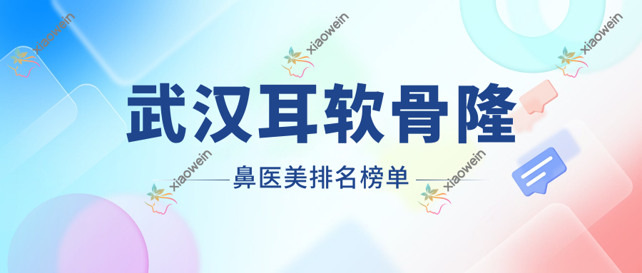 武汉耳软骨隆鼻医美排名榜单