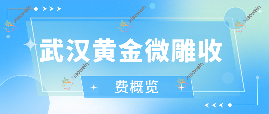 武汉黄金微雕收费概览