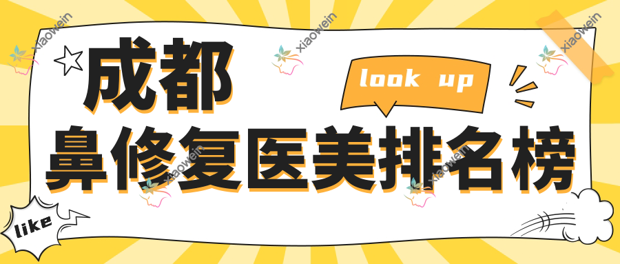 成都鼻修复医美排名榜