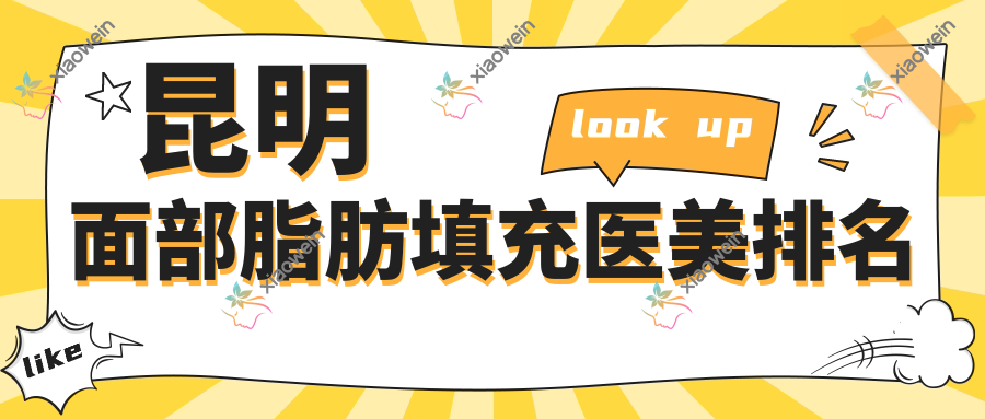 昆明面部脂肪填充医美排名